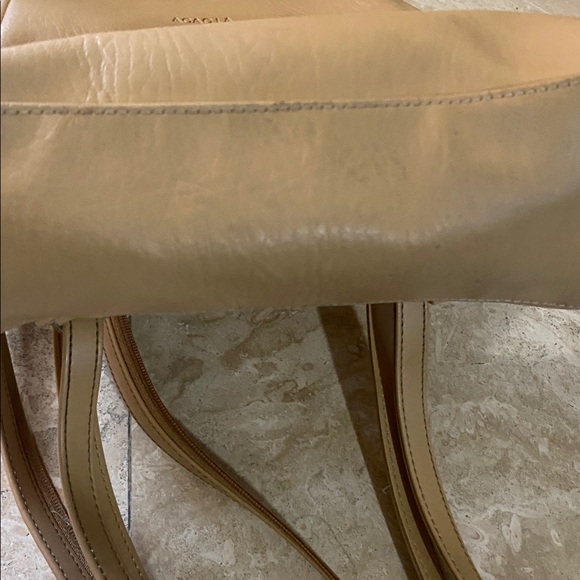 Women’s Tan leather Backpack - Picture 5 of 5